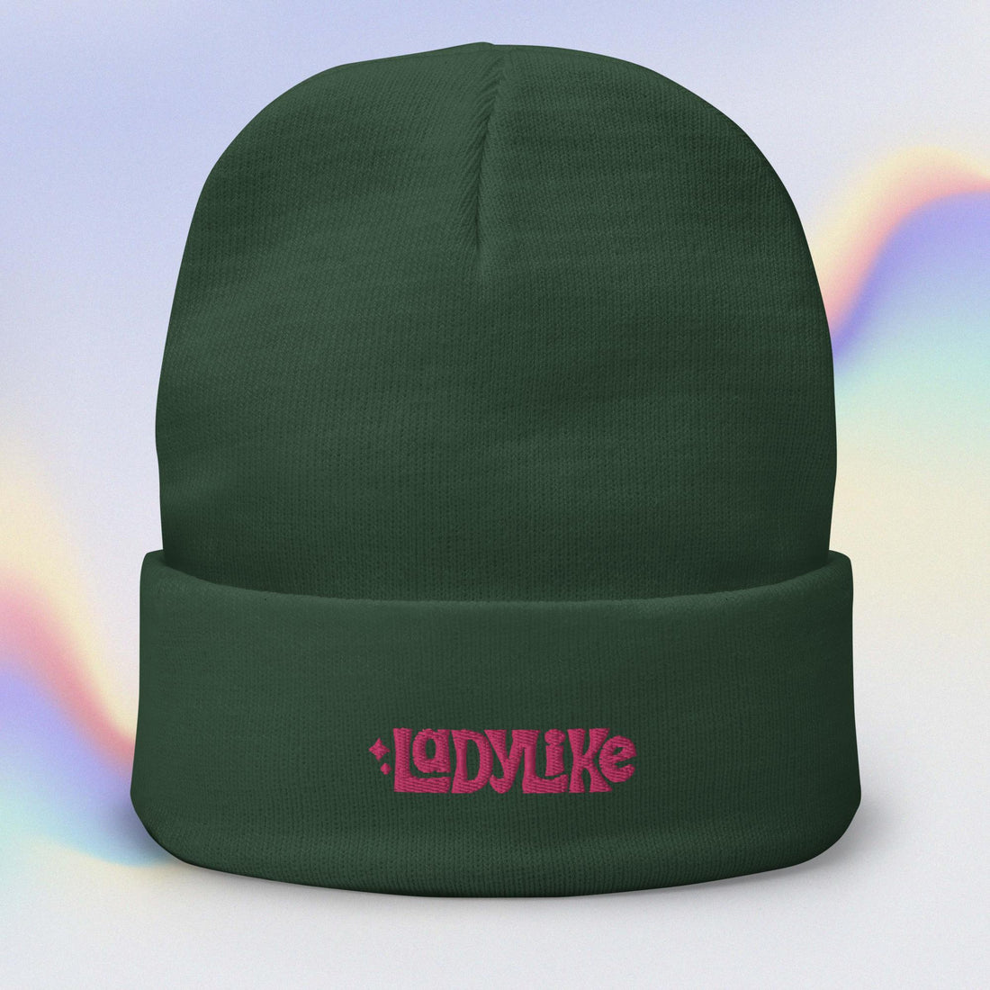 Embroidered Beanie